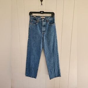 Levi's Premium Ribcage Straight Jeans Size 29x29